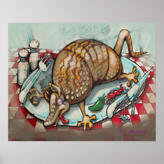 カフェユーモア ポスター (正面)