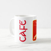 カフェラジャ コーヒーマグカップ (正面左)