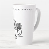 カフェラテマグ |かわいいカップルのバニー |お客様の側に (右アングル)