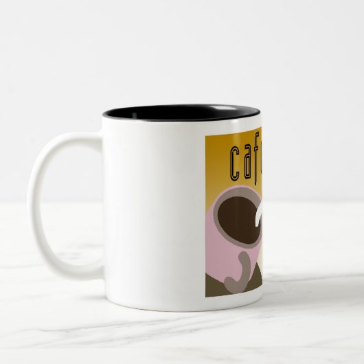 カフェラテマグ ツートーンマグカップ (左)
