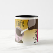 カフェラテマグ ツートーンマグカップ (中央)