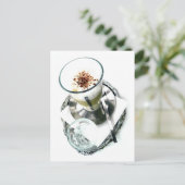 カフェラテ修正 ポストカード (スタンド正面)