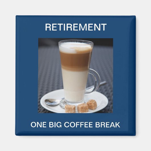 カフェラテ マグネット (正面)