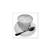 カフェラテ ラバースタンプ (インプリント)