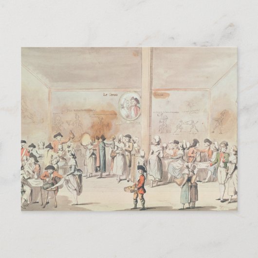 カフェランポンノー ポストカード (正面)