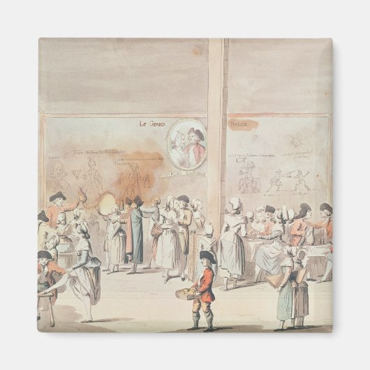 カフェランポンノー マグネット (正面)