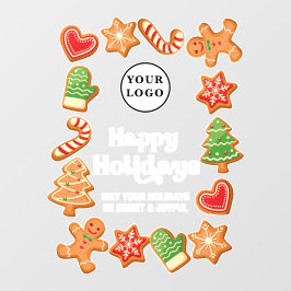 カフェレストランベーカリークリスマス  ウィンドウサイン