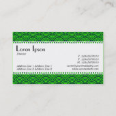 カフェレトロ（うろこ） – 魚の鱗のパターン 名刺 (裏面)