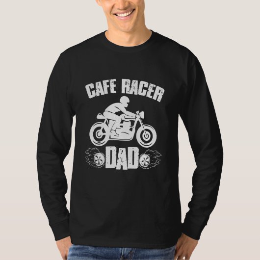 カフェレーサーバイク125カフェレーサーベンチカスタム Tシャツ (正面)