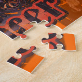 カフェレーサーバイク ジグソーパズル (側面)