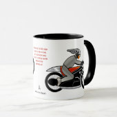 カフェレーサーパーソナライズされた(セラミック製マグカップ) マグカップ (正面右)