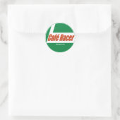 カフェレーサーモーターサイクル ラウンドシール (バッグ)