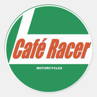 カフェレーサーモーターサイクル ラウンドシール