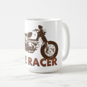 カフェレーサーヴィンテージ コーヒーマグカップ (正面右)
