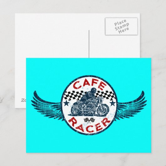 カフェレーサー ポストカード (正面/裏面)