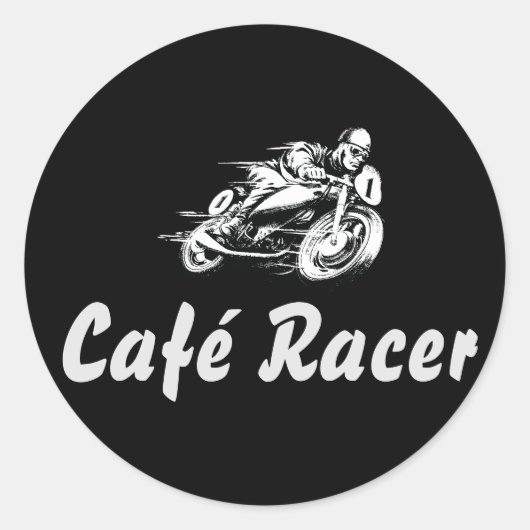 カフェレーサー ラウンドシール (正面)