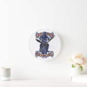 カフェレーサー ラウンド壁時計 (ホーム)