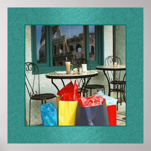 カフェローマポスター ポスター (正面)