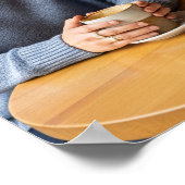 カフェ会話 ポスター (角)