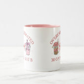 カフェ入りママのクラブ ツートーンマグカップ (中央)