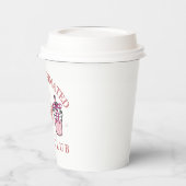 カフェ入り過剰のママ倶楽部 紙コップ (左)