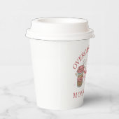 カフェ入り過剰のママ倶楽部 紙コップ (右)