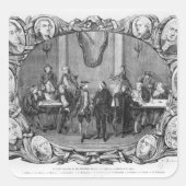 カフェ失神 スクエアシール (正面)