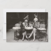 カフェ招待状 (正面)