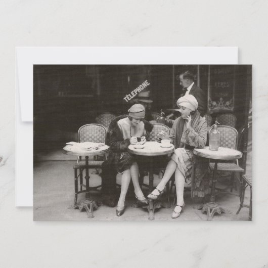 カフェ招待状 (正面)