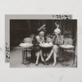 カフェ招待状 (正面/裏面)