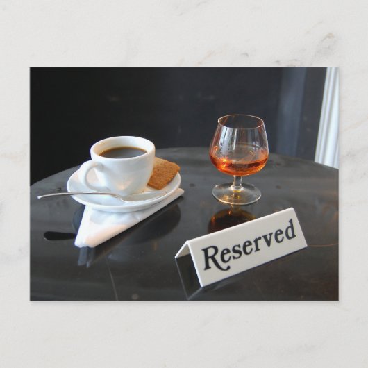 カフェ文化はがき ポストカード (正面)