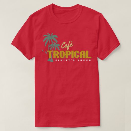 カフェ熱帯 Tシャツ (デザイン正面)