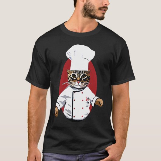 カフェ猫 Tシャツ (正面)