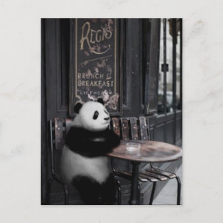 カフェ疑問に思である ポストカード