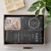 カフェ看板の分離 薄葉紙 (ギフト)