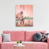 カフェ絵画の キャンバスプリント (インサイチュ (リビング))