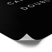 カフェ カフェテリア 価格 メニュー オーダーメイド プリント ポスター (角)