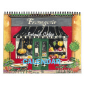 カフェ、カフランスのレンダー カレンダー (カバー)