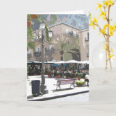 カフェ カード (黄色い花)