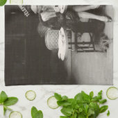 カフェ キッチンタオル (折り畳み)