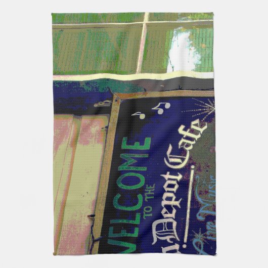 カフェ キッチンタオル (縦)