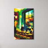 カフェ キャンバスプリント (正面)