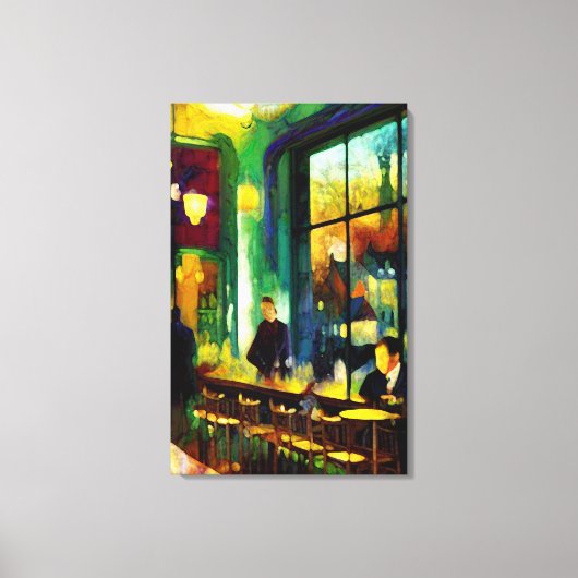 カフェ キャンバスプリント (正面)