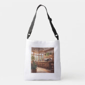 カフェ クロスボディバッグ (裏面)