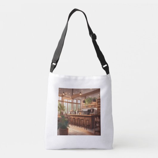 カフェ クロスボディバッグ (裏面)