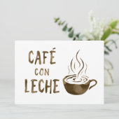 カフェ・コン・レチェ ボケ 招待状 (スタンド正面)