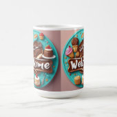 カフェ コーヒーマグカップ (中央)