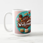 カフェ コーヒーマグカップ (左)