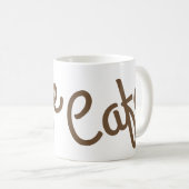 カフェ コーヒーマグカップ (正面右)