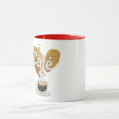 カフェ – コーヒー好き マグカップ (中央)